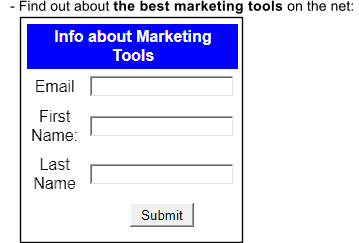 - Find out about the best marketing tools on the net: